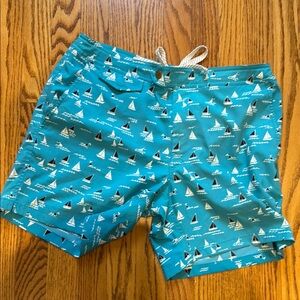 J. crew Sailboat Swim Shorts